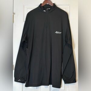 Alpine North Black Quarter Zip Pullover Size 2XL